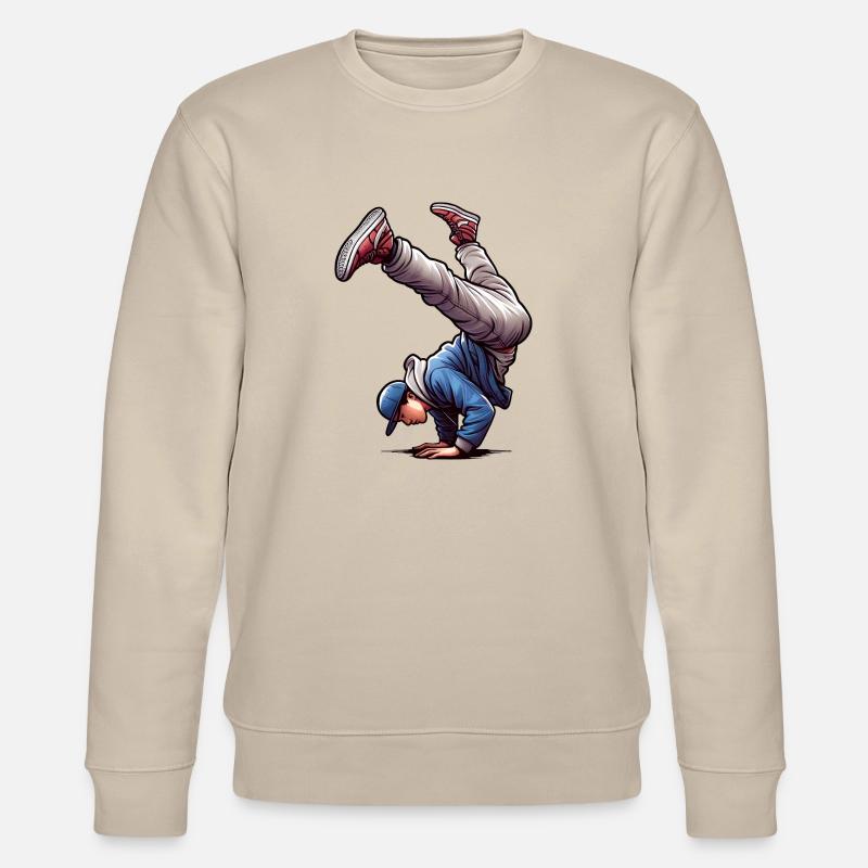 Breakdance-Tanzstil - Stanley/Stella Unisex Bio-Sweatshirt CHANGER  - Beige