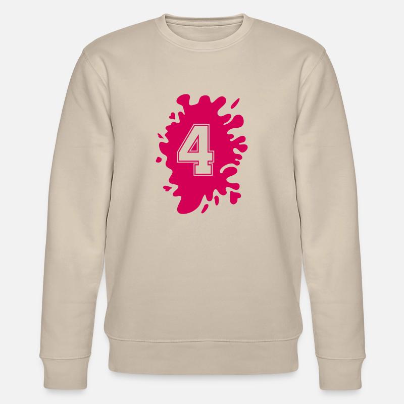 klecks 4 - Stanley/Stella Unisex Bio-Sweatshirt CHANGER  - Beige