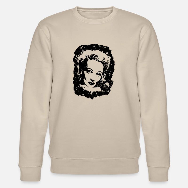 Marlene Dietrich - Stanley/Stella Unisex Bio-Sweatshirt CHANGER  - Beige