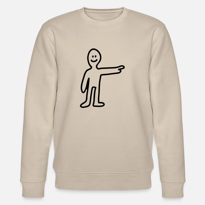 Zeigen - Line - Stanley/Stella Unisex Bio-Sweatshirt CHANGER  - Beige