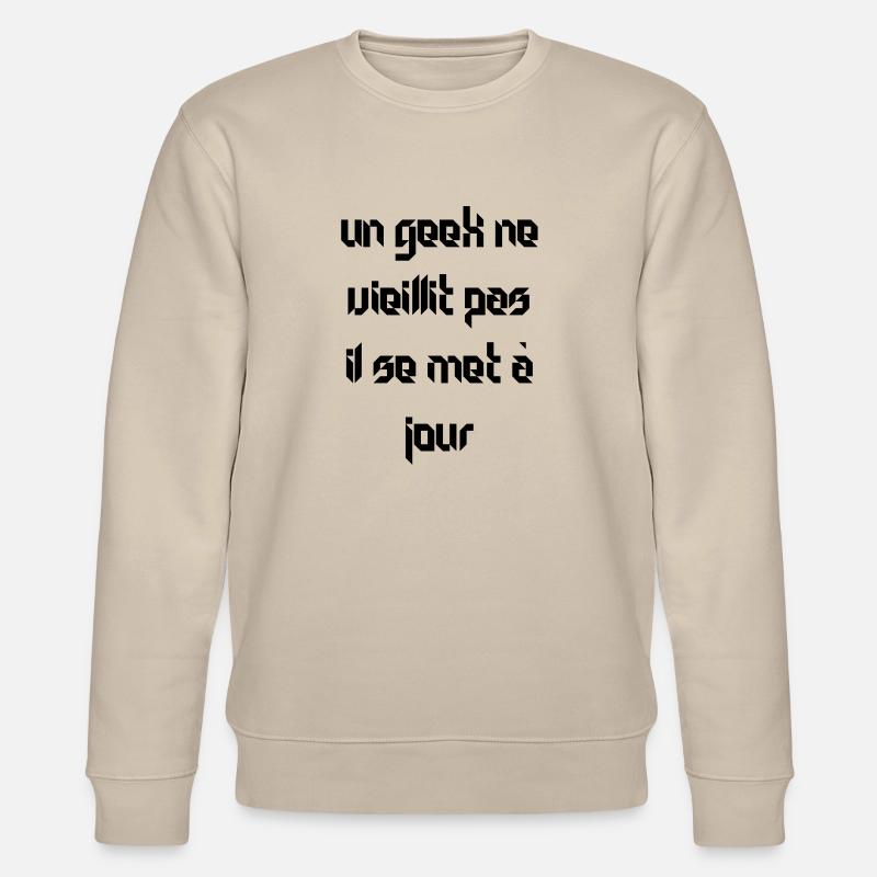 les geeks - Sweat bio CHANGER Stanley/Stella Unisexe - beige