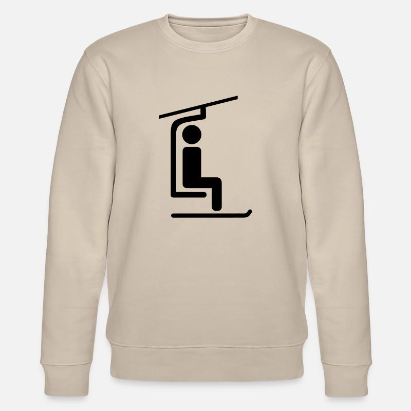 Sessellift - Stanley/Stella Unisex Bio-Sweatshirt CHANGER  - Beige