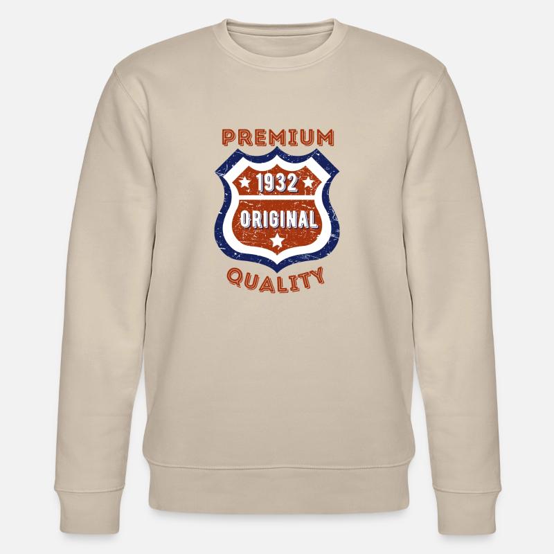 Premium-Qualität 1932 - Stanley/Stella Unisex Bio-Sweatshirt CHANGER - Beige