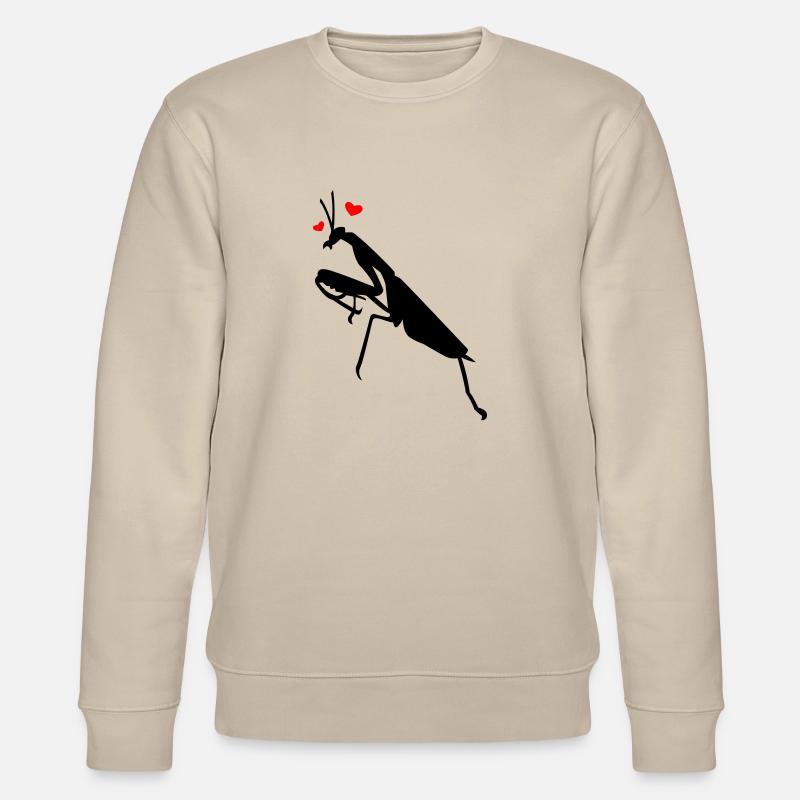 mante_religieuse - Stanley/Stella Unisex Bio-Sweatshirt CHANGER  - Beige