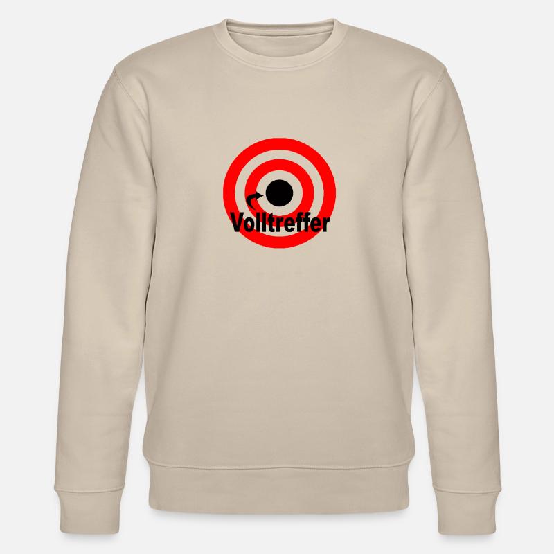 Volltreffer - Stanley/Stella Unisex Bio-Sweatshirt CHANGER  - Beige
