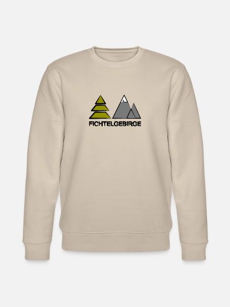 fichtelgebirge - Stanley/Stella Unisex Bio-Sweatshirt CHANGER - Beige