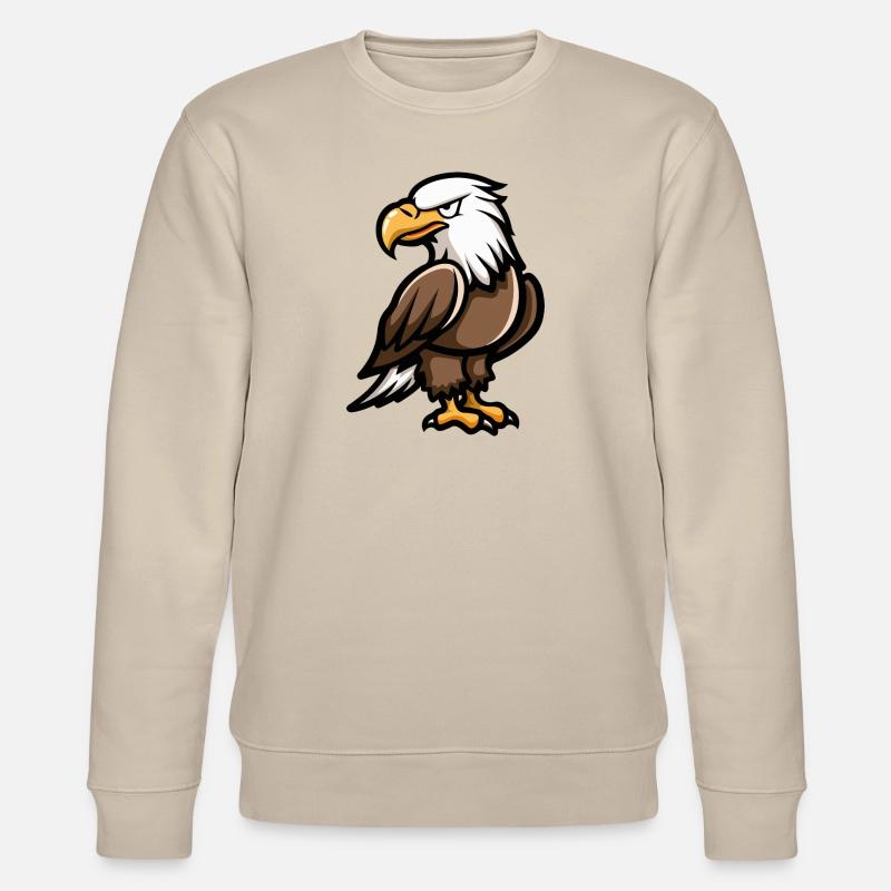 Bande dessinée Eagle - Sweat bio CHANGER Stanley/Stella Unisexe - beige