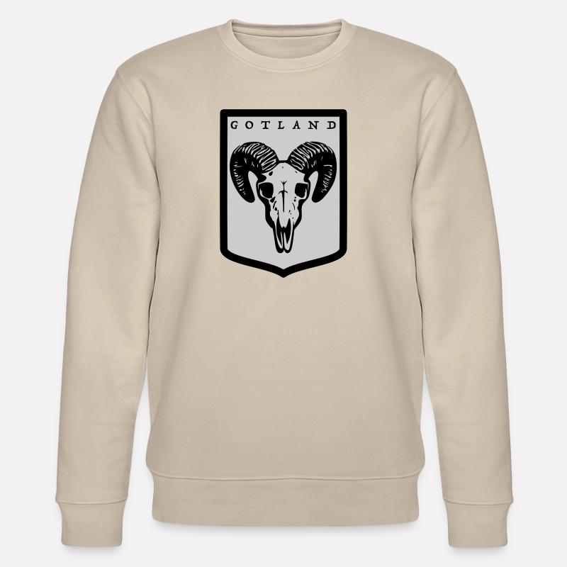 Gotland - Stanley/Stella Unisex Bio-Sweatshirt CHANGER  - Beige