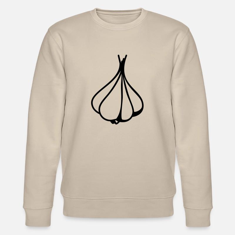Knoblauch - Stanley/Stella CHANGER Unisex Organic Sweatshirt - beige