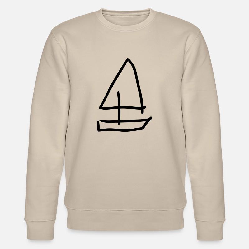 sailing - Stanley/Stella CHANGER Unisex Organic Sweatshirt - beige