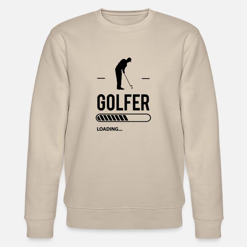 Golfer Loading - Sweat bio CHANGER Stanley/Stella Unisexe - beige