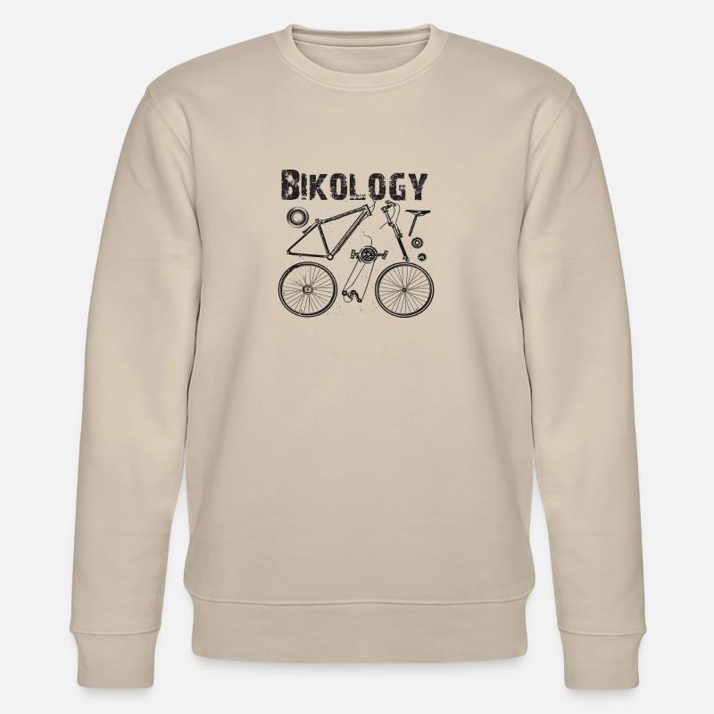 Bikology - Stanley/Stella Unisex Bio-Sweatshirt CHANGER  - Beige