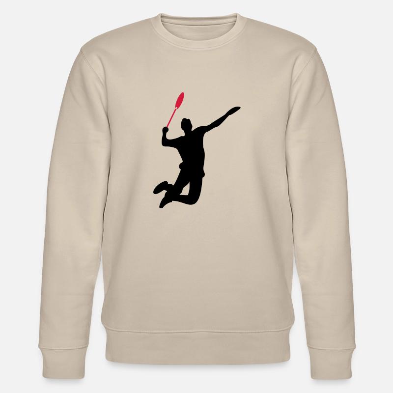 badminton - Stanley/Stella Unisex Bio-Sweatshirt CHANGER - Beige