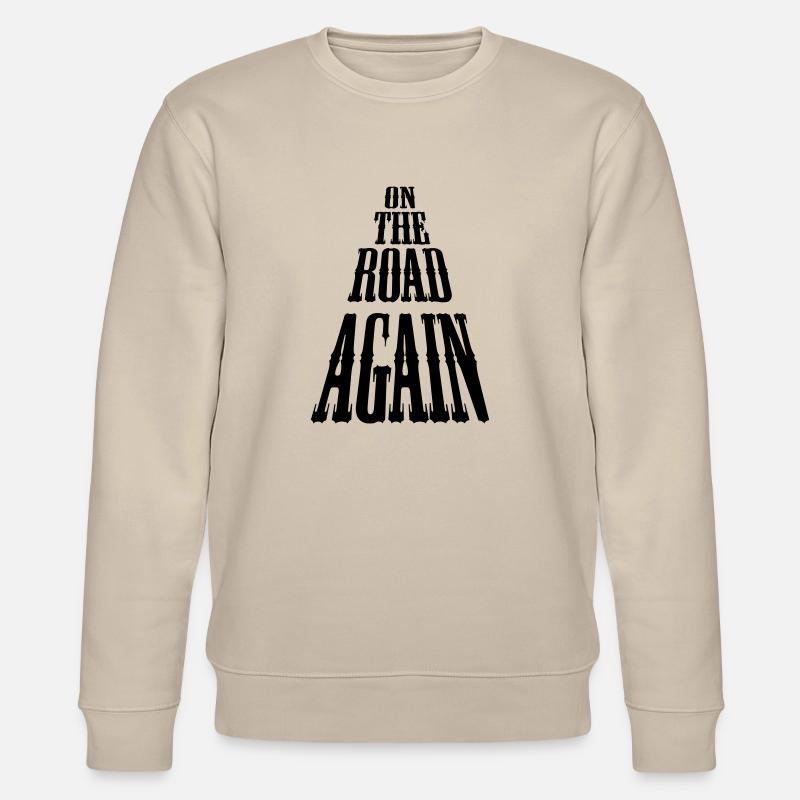 on_the_road_again - Stanley/Stella Unisex Bio-Sweatshirt CHANGER - Beige