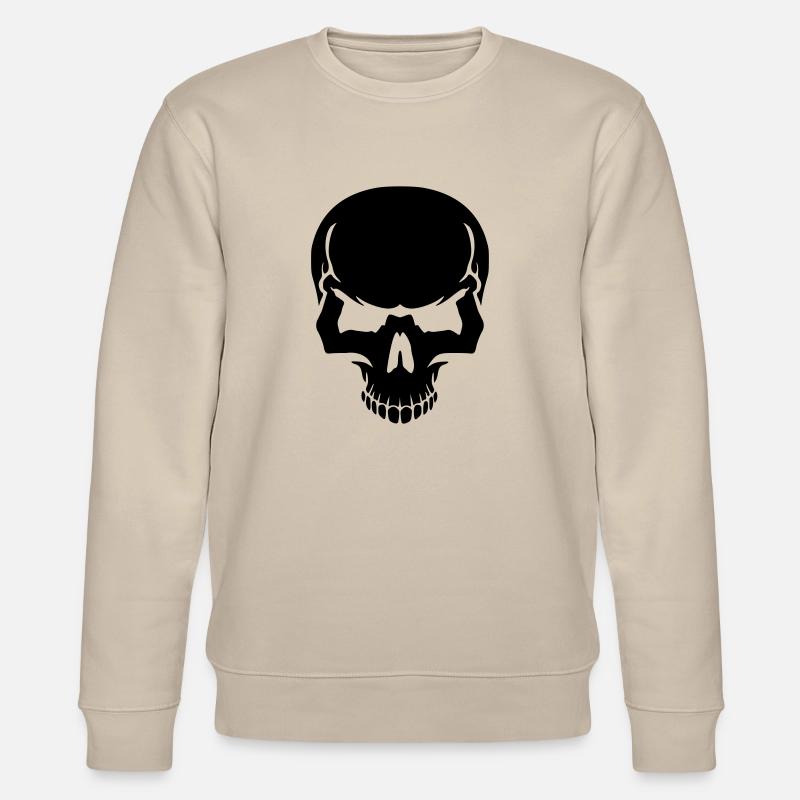 Crâne - Sweat bio CHANGER Stanley/Stella Unisexe - beige