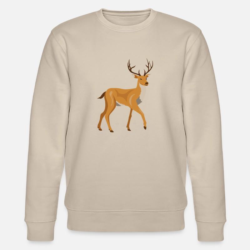 Wild - Stanley/Stella Unisex Bio-Sweatshirt CHANGER  - Beige