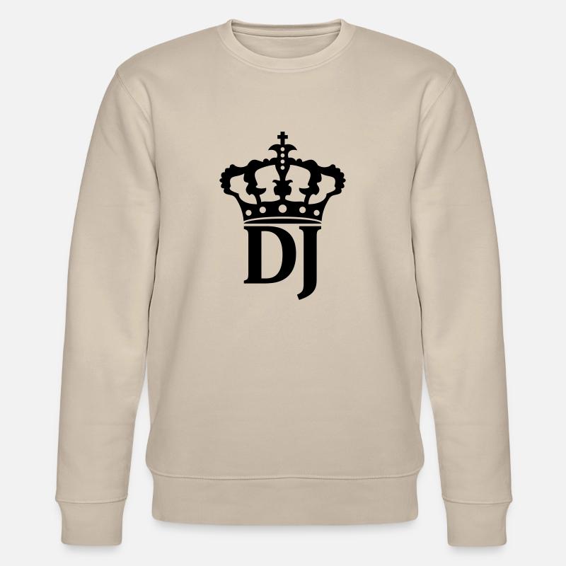Logo de la couronne DJ - Sweat bio CHANGER Stanley/Stella Unisexe - beige