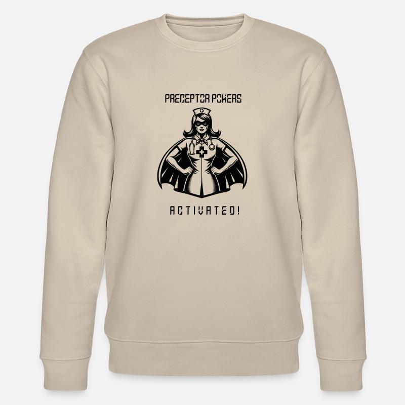 Preceptor Powers: Activated - Stanley/Stella CHANGER Unisex Organic Sweatshirt - beige