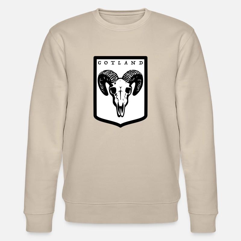 Gotland - Stanley/Stella Unisex Bio-Sweatshirt CHANGER  - Beige