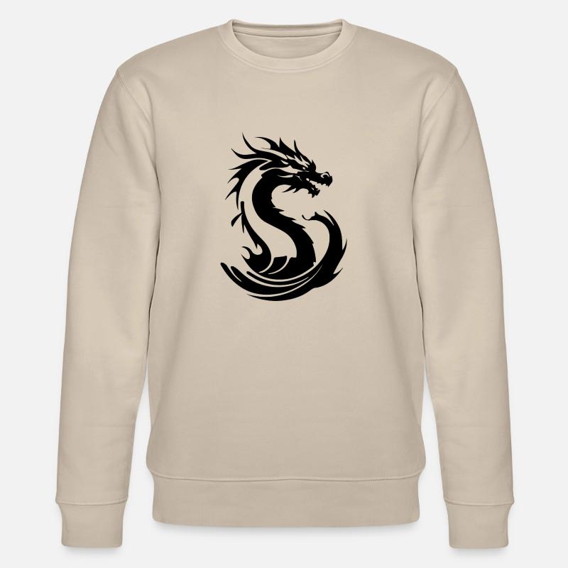 Drache - Stanley/Stella Unisex Bio-Sweatshirt CHANGER  - Beige