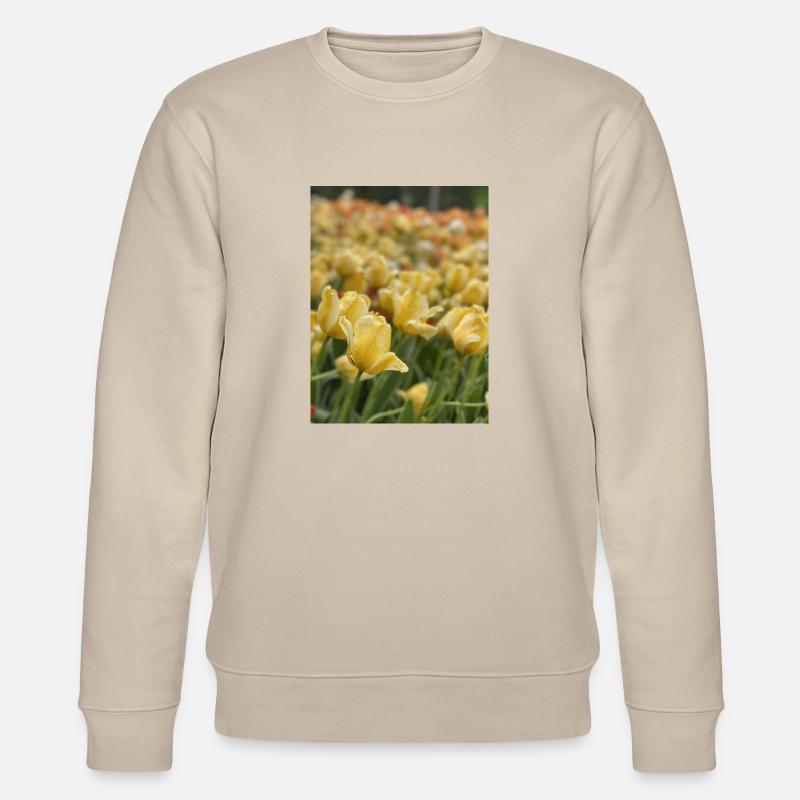 Tulipe Jaune mer - Sweat bio CHANGER Stanley/Stella Unisexe - beige