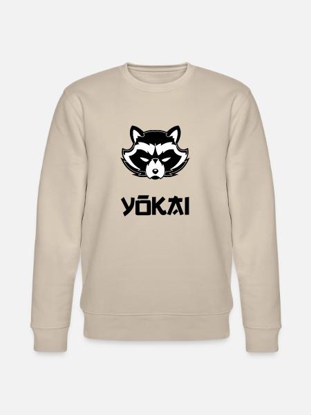 yokai blak - Stanley/Stella CHANGER Unisex Organic Sweatshirt - beige