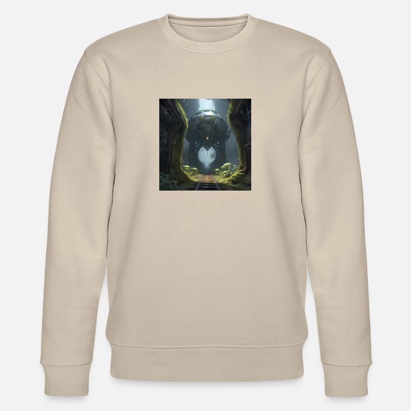 Post Civilization - Stanley/Stella Unisex Bio-Sweatshirt CHANGER  - Beige
