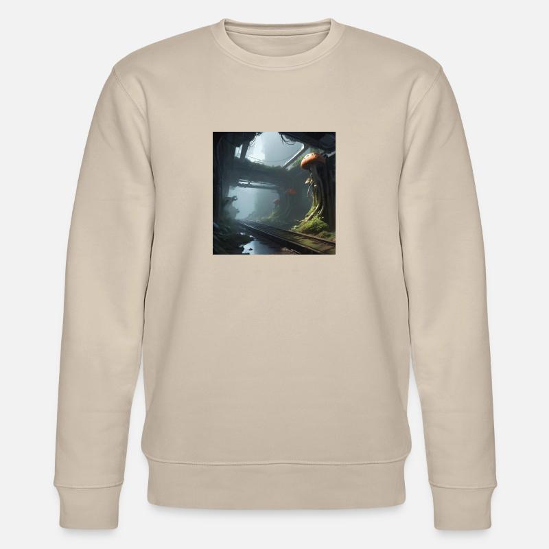 Post Civilization - Stanley/Stella Unisex Bio-Sweatshirt CHANGER  - Beige