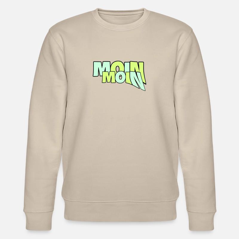 Moin Moin 19 - Stanley/Stella Unisex Bio-Sweatshirt CHANGER  - Beige