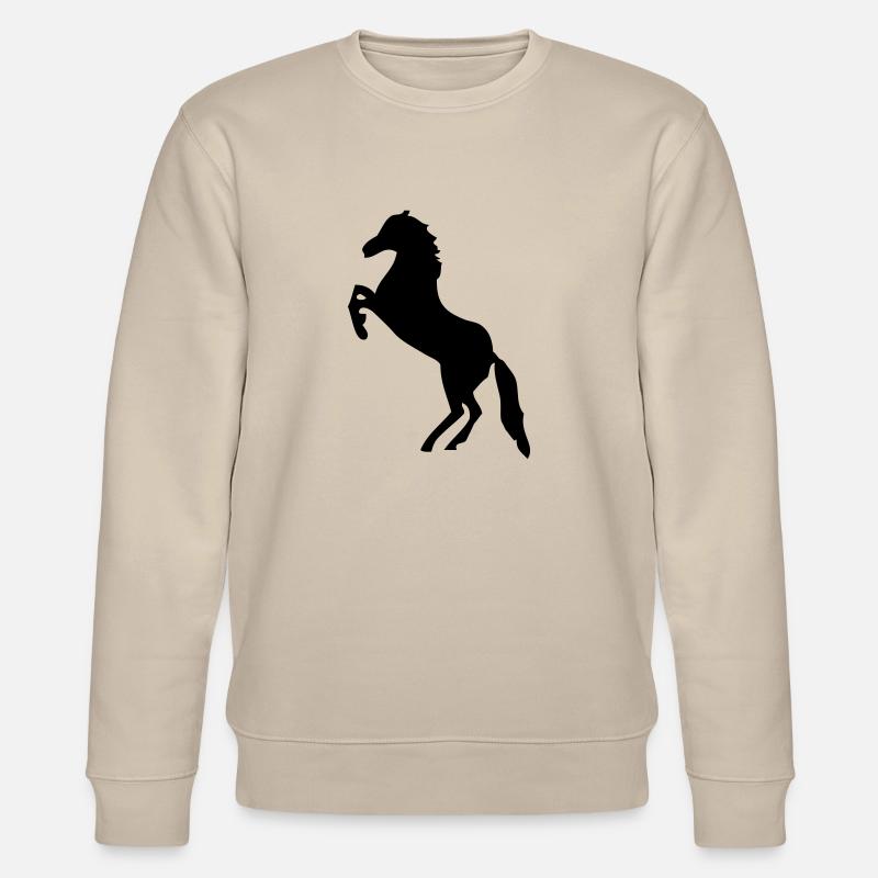 Pferd - Pferde - Stanley/Stella Unisex Bio-Sweatshirt CHANGER  - Beige