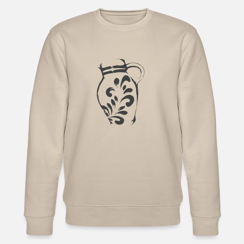 Bembel grau - Stanley/Stella Unisex Bio-Sweatshirt CHANGER  - Beige