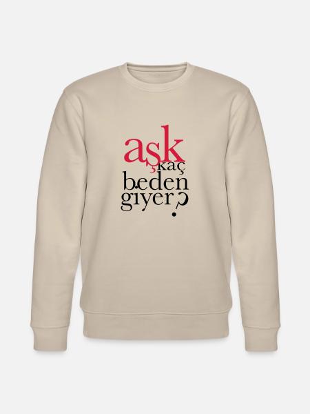 ASK KAC BEDEN GIYER ? - Stanley/Stella Unisex Bio-Sweatshirt CHANGER  - Beige