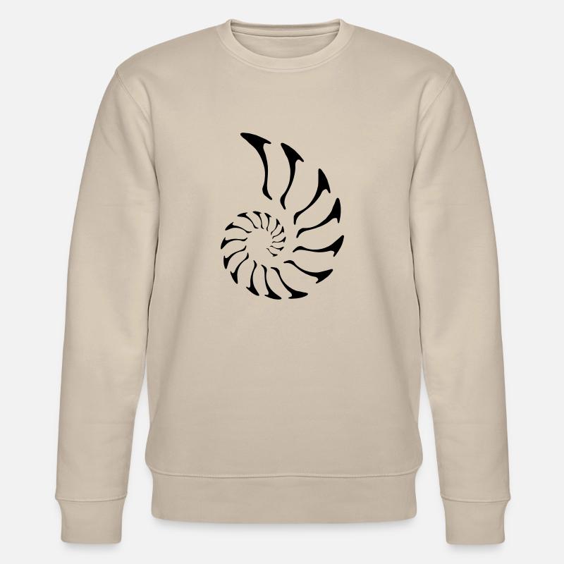 nautilus fibonacci - Sweat bio CHANGER Stanley/Stella Unisexe - beige