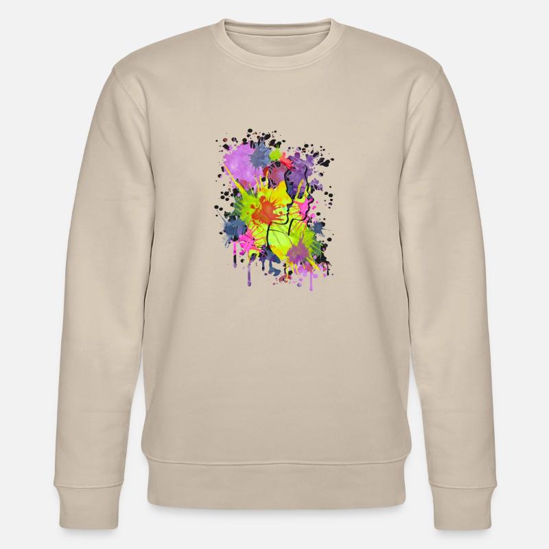 chefs d'éclaboussure - Sweat bio CHANGER Stanley/Stella Unisexe - beige