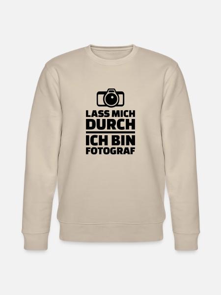 Fotograf - Stanley/Stella Unisex Bio-Sweatshirt CHANGER  - Beige