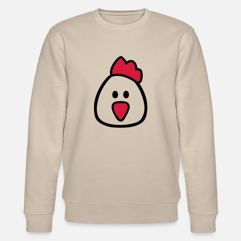 Poule - Sweat bio CHANGER Stanley/Stella Unisexe - beige