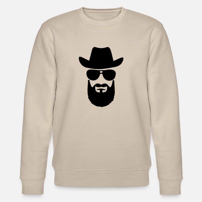 Cowboy - Stanley/Stella Unisex Bio-Sweatshirt CHANGER  - Beige