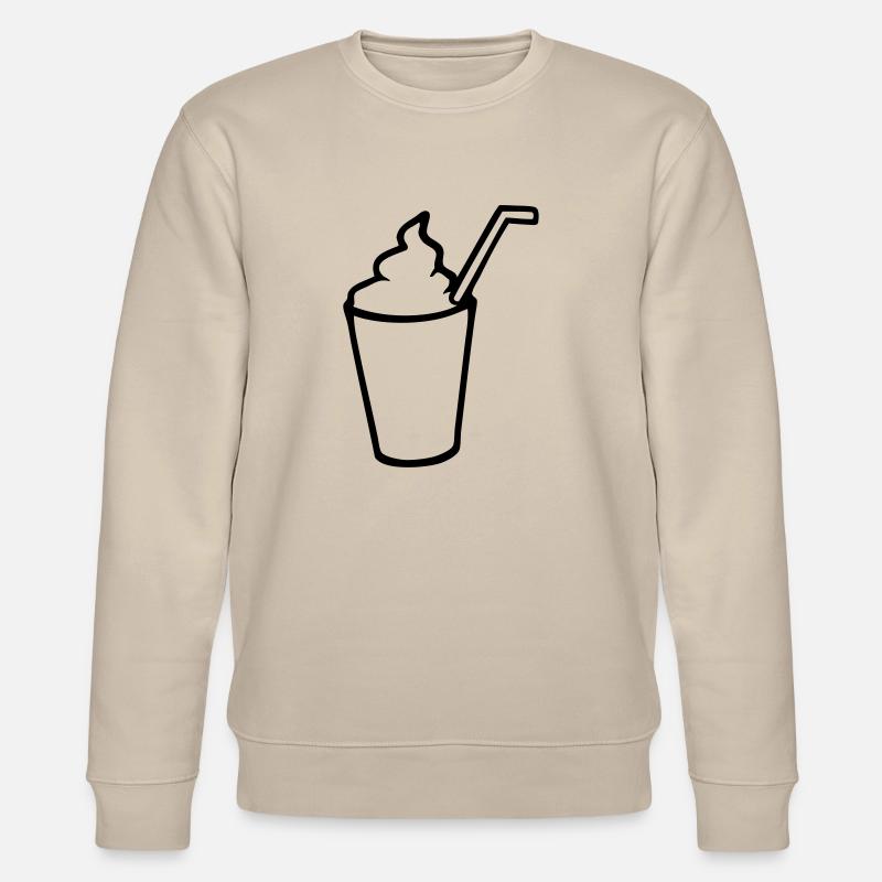 Milchshake - Stanley/Stella Unisex Bio-Sweatshirt CHANGER  - Beige