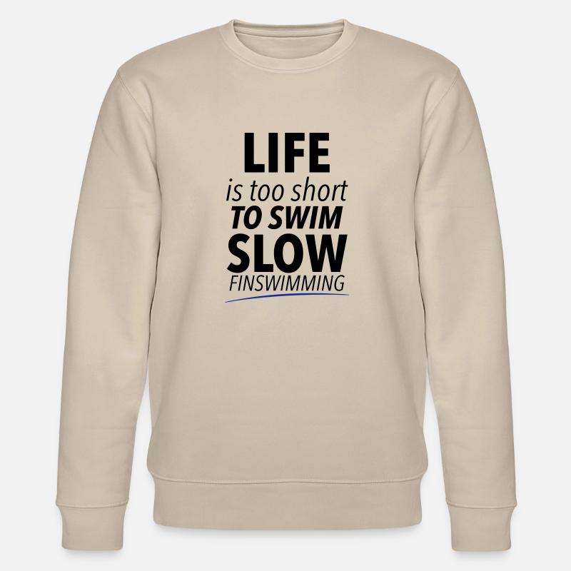 Finswimming - Stanley/Stella Unisex Bio-Sweatshirt CHANGER  - Beige