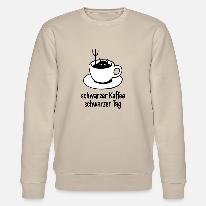 Café noir – Journée noire - Sweat bio CHANGER Stanley/Stella Unisexe - beige