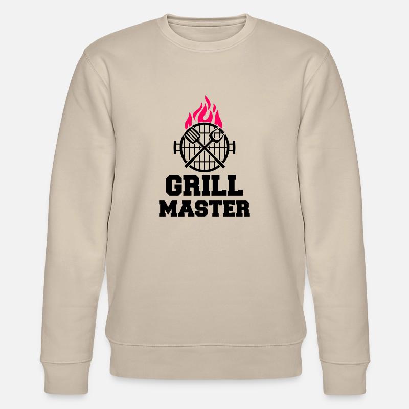 grill master - Stanley/Stella Unisex Bio-Sweatshirt CHANGER  - Beige