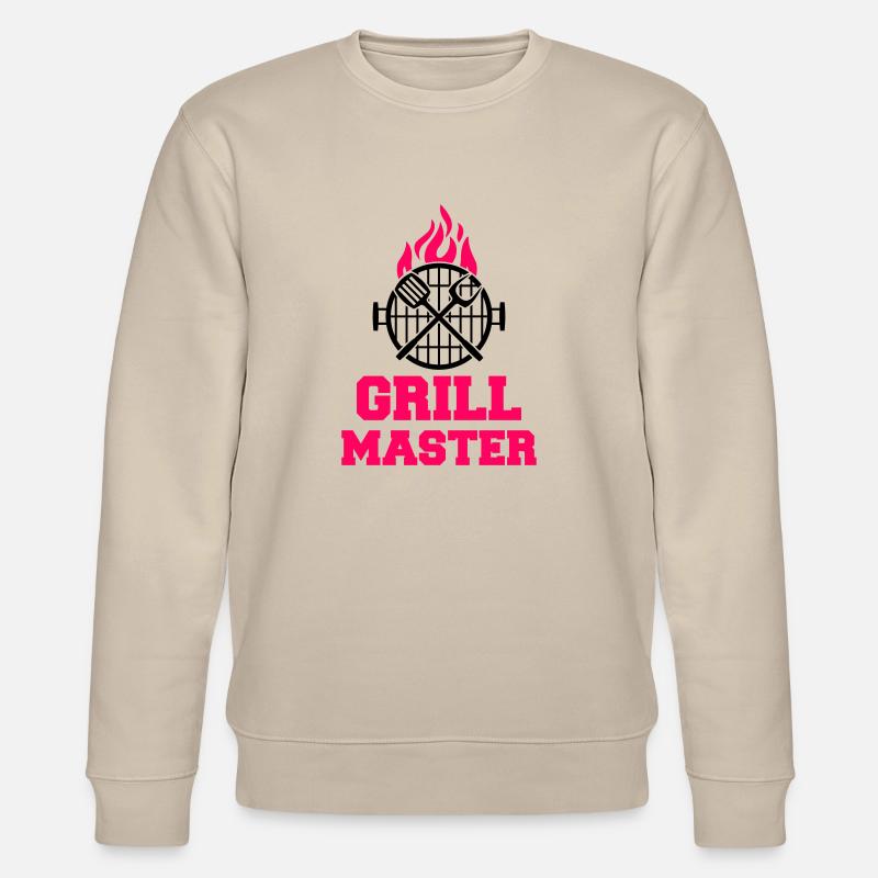 Maître du gril - Sweat bio CHANGER Stanley/Stella Unisexe - beige