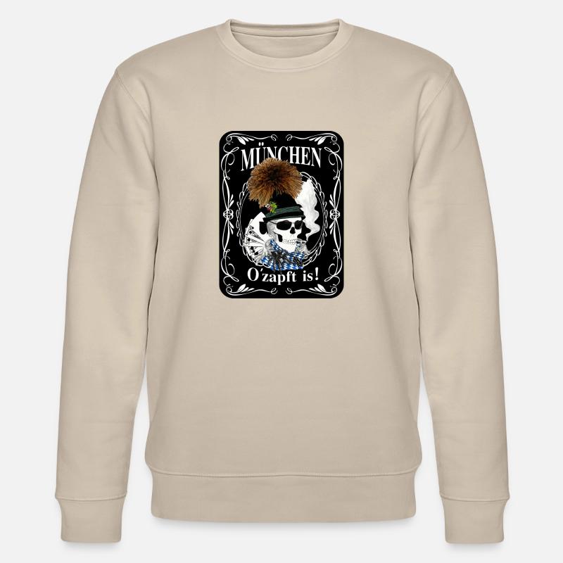 O´zapft is! - Stanley/Stella Unisex Bio-Sweatshirt CHANGER  - Beige