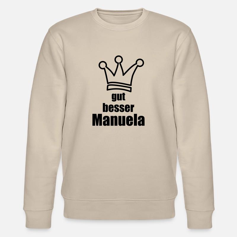 Manuela - Stanley/Stella Unisex Bio-Sweatshirt CHANGER  - Beige