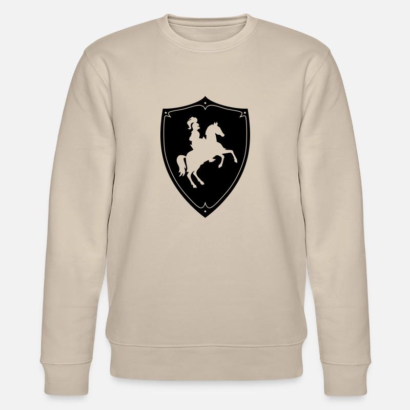 Ritter Schild - Stanley/Stella Unisex Bio-Sweatshirt CHANGER  - Beige
