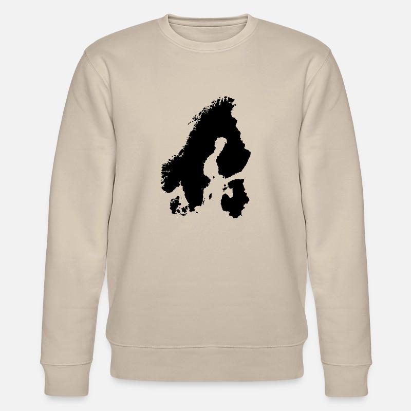 Skandinavien - Stanley/Stella Unisex Bio-Sweatshirt CHANGER  - Beige