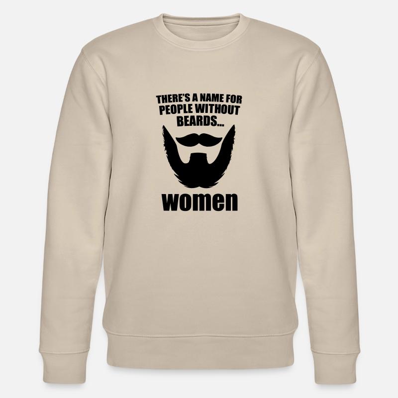 beard - Stanley/Stella Unisex Bio-Sweatshirt CHANGER  - Beige