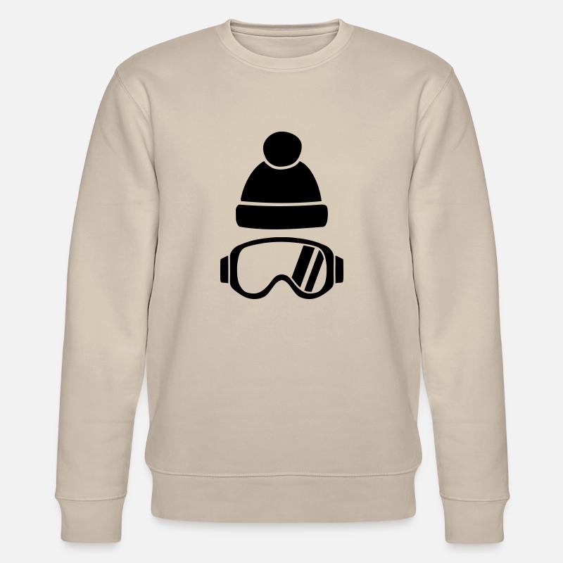 Skibrille - Stanley/Stella Unisex Bio-Sweatshirt CHANGER  - Beige