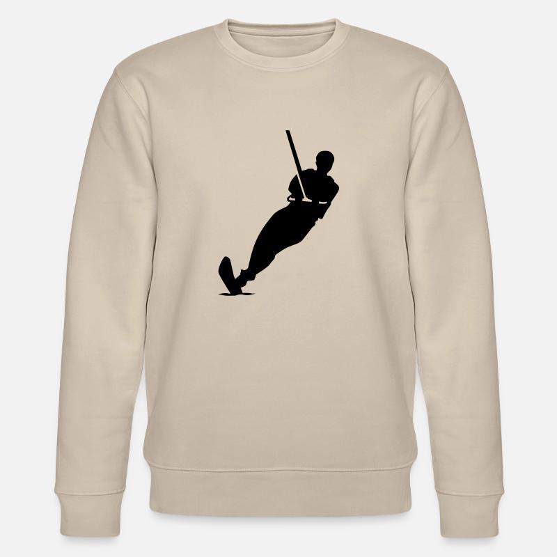 Wasserski - Stanley/Stella Unisex Bio-Sweatshirt CHANGER  - Beige