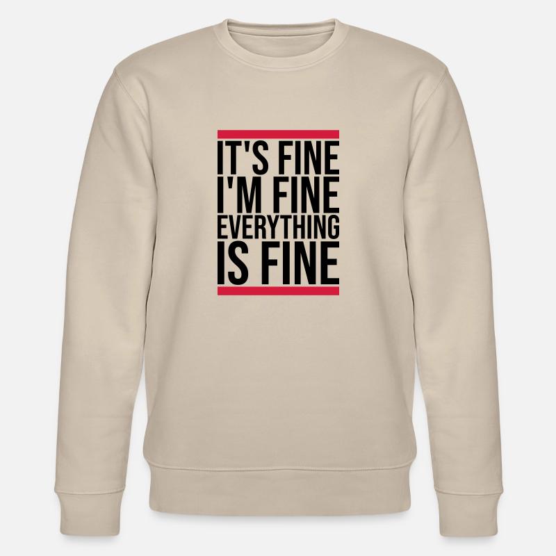 Tout va bien devis - Sweat bio CHANGER Stanley/Stella Unisexe - beige